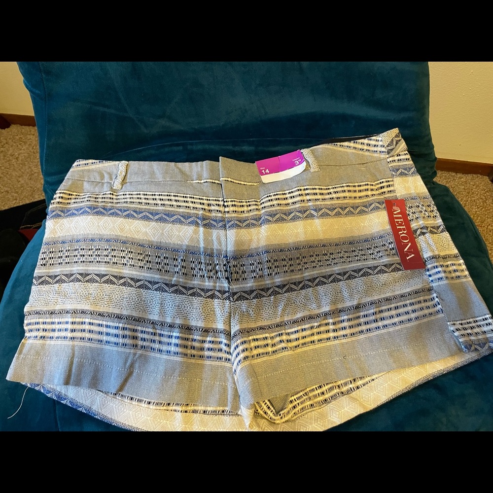 Merona striped shorts